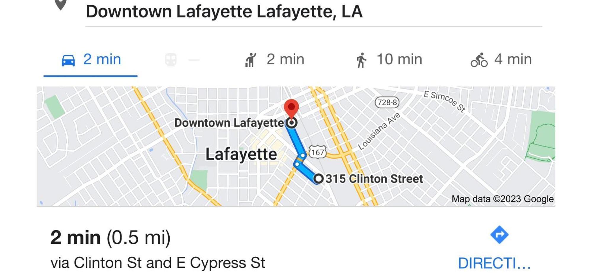 Clinton Townhouse Lafayette Exterior photo